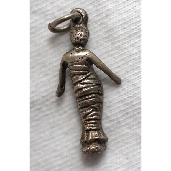 Vintage Bandaged Child Charm Orthopedic Hospital Vintage 800 - Picture 2 of 2